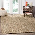 Safavieh Natural Fiber Hand Woven Rectangle Rug- Natural - Ivory- 9 x 12 ft. NF447N-9